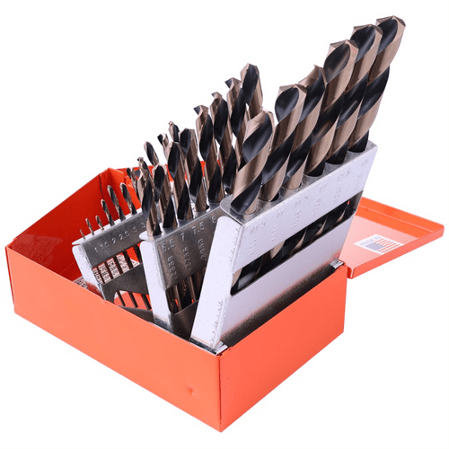 KnKut KnKut 25 Piece Metric Jobber Length Drill Bit Set M1 - M13 x 0.5MM T398-KNK25KK5M