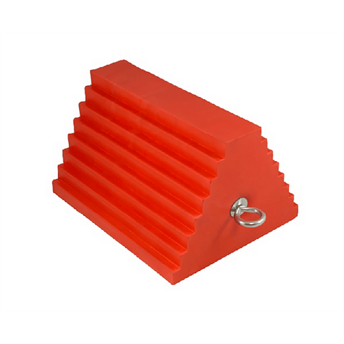 Ame urethane wheel chock orange T398-AMN15324