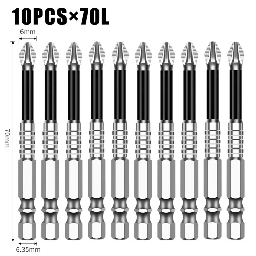 Color: Mint - K5 Non-slip High Hardness Bit S2 Strong Magnetic 5A Black Non-slip Cross Head Electri F640-12000044173899109