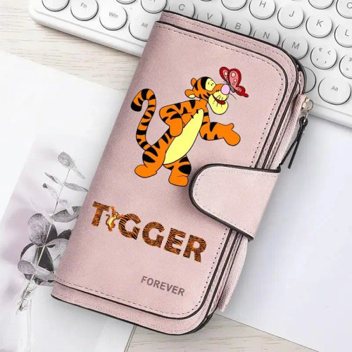 Color: Clear - ? Winnie the Pooh Women Wallets Card Wallet Coin Wallet Womens Bags for Girls Purse  F640-12000051707612581
