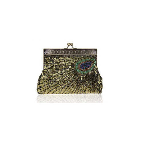 Style: Green - Peacock Crazy Clutch Eye-catching Ensemble In 8 Colors K290-20290912837
