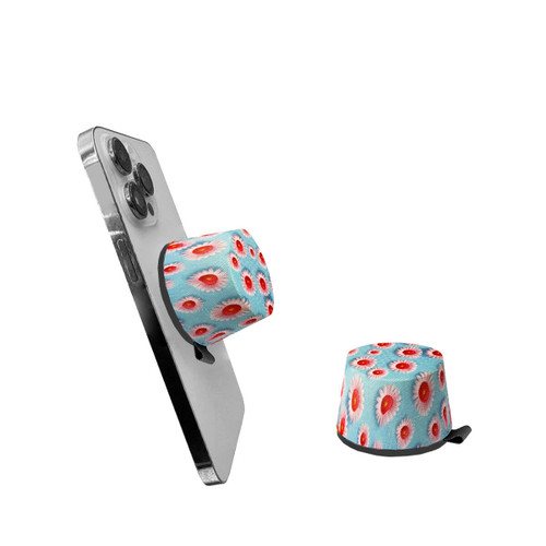 Color: AWESOME BLOSSOM - Vibro Magnetic Bluetooth Speakers In Vibrant Prints And Colors K290-51384201314577