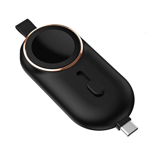 Color: BASIC BLACK - CHARGE FOB Power Bank 2 In 1 Portable Magnetic Charger K290-51546274267409