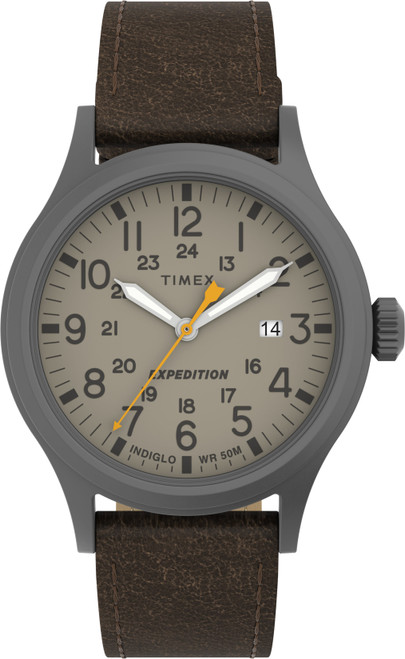 Timex Men's Expedition Quartz Sport Watch with Leather Strap G818-TW4B23100