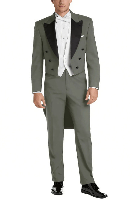 Color: Lavender, Size: XL - Italy Style Aristocratic Men Suit Three Pieces(Jacket+Pants+Vest) Hot-s F640-12000050423216128