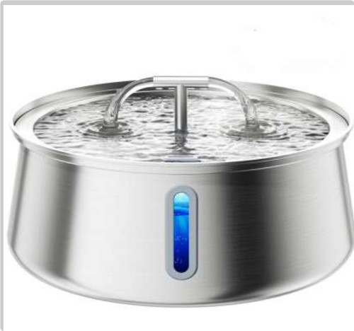 Color: 4L Water Drop Window T Type, style: UK - All Stainless Steel Pet Water Dispenser Round Runwa Q119-CJTS271696108HS