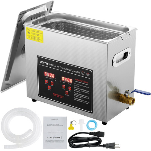  Ultrasonic Cleaner with Digital Timer & Heater, Professional Ultra Sonic Jewelry Cleaner, Stainles E415-SXCSBQXJ6L00KPIORV1
