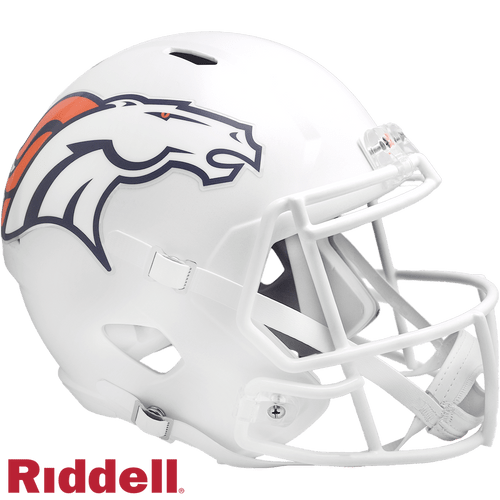 Denver Broncos Helmet Riddell Replica Full Size Speed Style On-Field Alternate 2024 Z157-9585500426