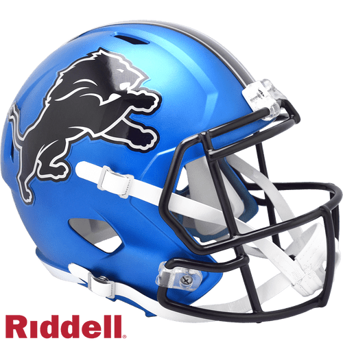Detroit Lions Helmet Riddell Replica Full Size Speed Style On-Field Alternate 2024 Z157-9585500413