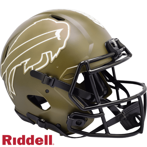Buffalo Bills Helmet Riddell Authentic Full Size Speed Style Salute To Service 2022 Z157-9585563198