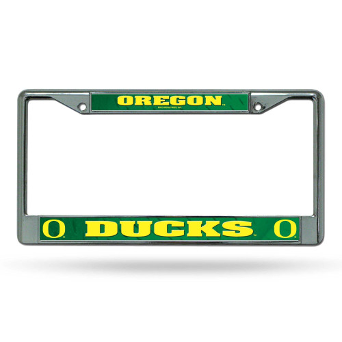 Oregon Ducks License Plate Frame Chrome Printed Insert Z157-6734562691
