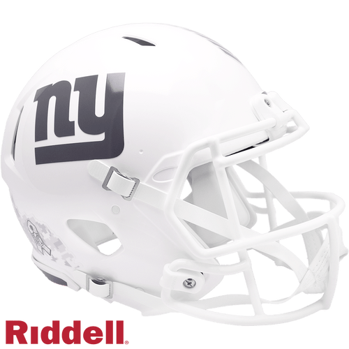 New York Giants Helmet Riddell Authentic Full Size Speed Style Salute To Service 2024 Z157-9585500237