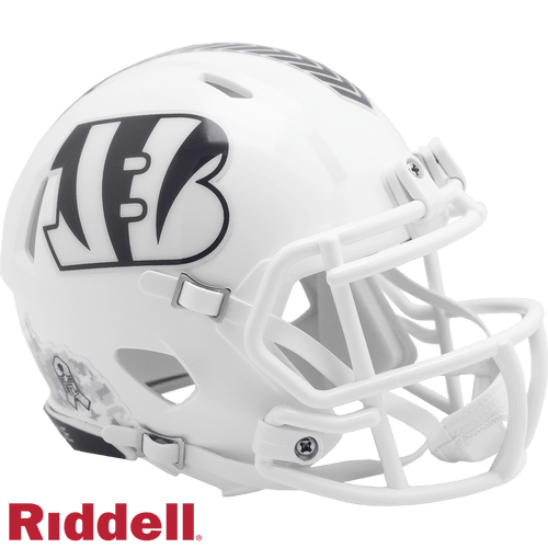 Cincinnati Bengals Helmet Riddell Replica Mini Speed Style Salute To Service 2024 Z157-9585500291