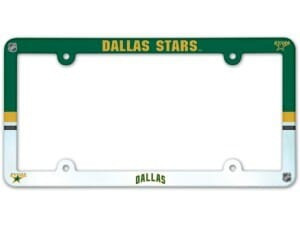 Dallas Stars License Plate Frame - Full Color Z157-3208590105
