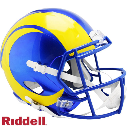 Los Angeles Rams Helmet Riddell Replica Full Size Speed Style 2020 Z157-9585532387