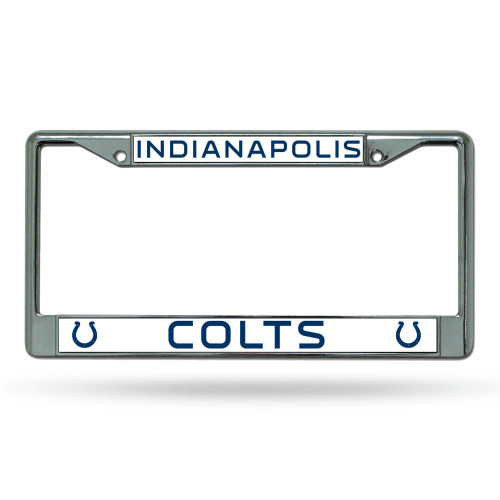 Indianapolis Colts License Plate Frame Chrome Z157-9474632915