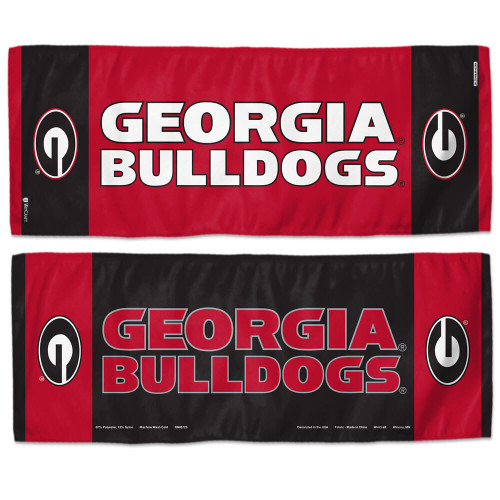 Georgia Bulldogs Cooling Towel 12x30 Z157-9960623046