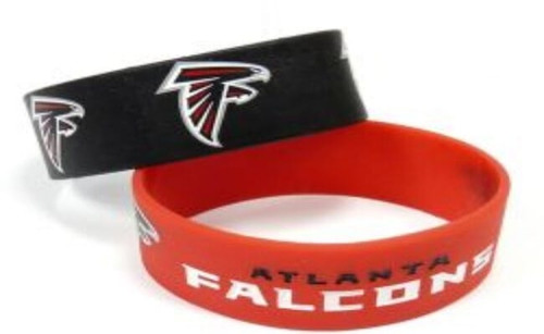 Atlanta Falcons Bracelets 2 Pack Wide Z157-6326402173
