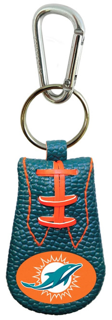 Miami Dolphins Keychain Team Color Football CO Z157-4421406626