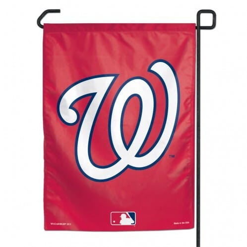 Washington Nationals Flag 12x18 Garden Style 2 Sided Z157-3208516113