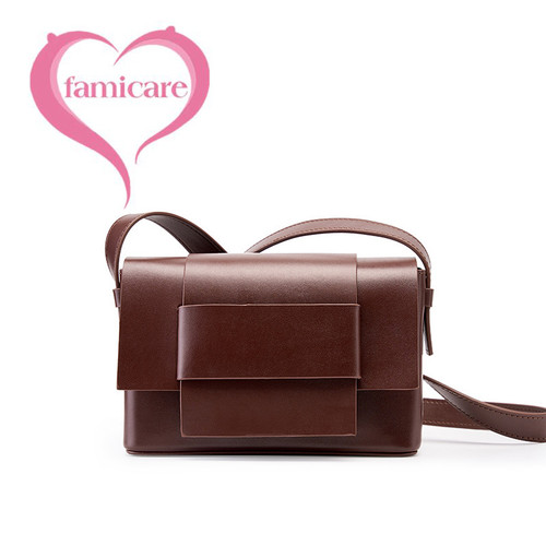 Fashion Neutral Split Leather Messenger Solid Color Lady Casual Shoulder Bags Women Knitting Square F640-3256804934107484