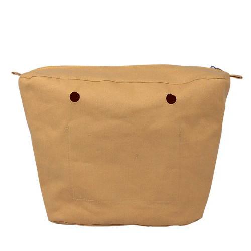 Color: Gold, Size: M, Ships From: CHINA - New 1 PC Canvas Inner O bag Organizer Insert Zipper Pocke F640-12000050687574060