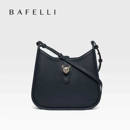 Color: Blue - BAFELLI 2025 CAT LUXURY BRAND NEW WOMEN'S SHOULDER BAG TRENDING RETRO STYLE VINTAGE C F640-12000031679275095