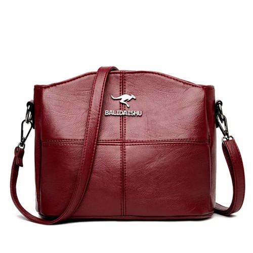Color: Red, Ships From: CHINA - Women Embroidery Tote Bag High Quality Leather Ladies Handbags 2022 F640-12000036788079504
