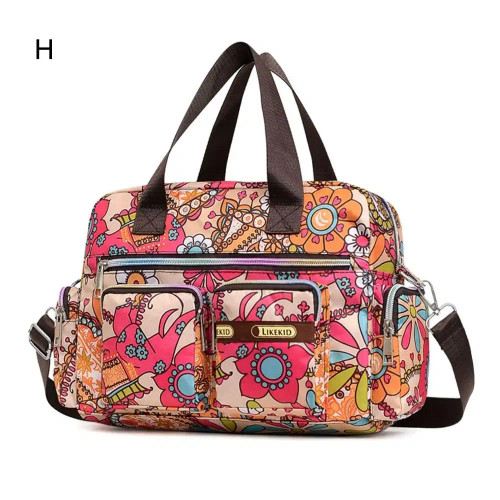 Color: GRAY - Casual Large Capacity Women's Travel Bags Easy to Carry Sports Gym Bag Overnight Shou F640-12000043199580229