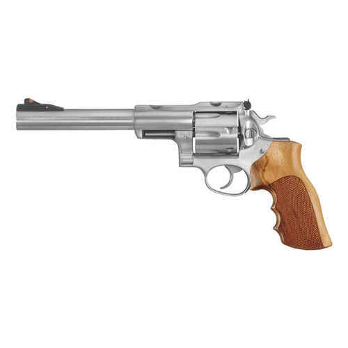 Hogue Ruger GP100/Super Redhawk Checkered Goncalo Alves Wood with Finger Grooves M119-80201