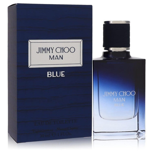 Jimmy Choo Man Blue by Jimmy Choo Eau De Toilette Spray 1 oz (Men) V728-543390