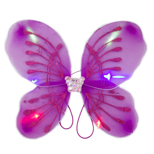 Light Up Fuchsia Fairy Butterfly Wings A706-300