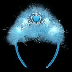 Flashing Blue Princess Tiara A706-1480503