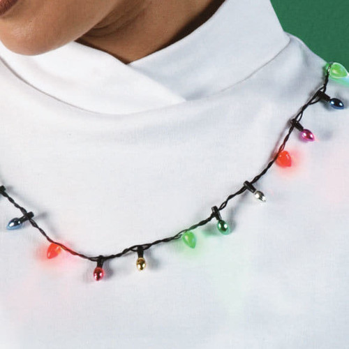 Wearable Christmas Lights Necklace A706-280000