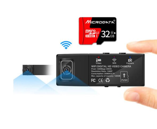 Color: Black 32G - Wireless wifi camera module Q119-CJXFXJBX00048-Black 32G