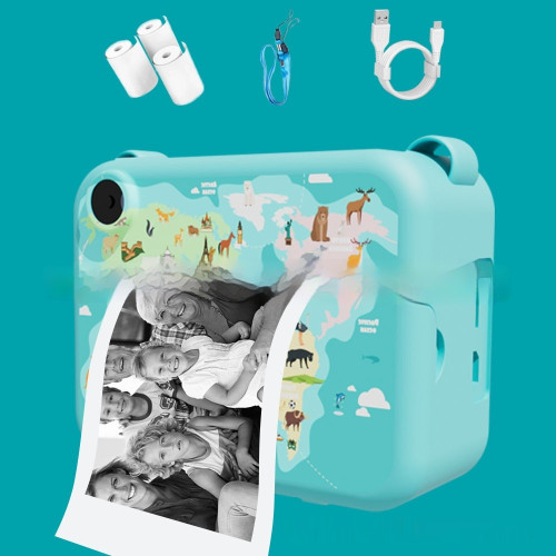 Cross-border New Arrival Children's Camera Small SLR Polaroid Camera DIY Thermal Q119-CJYD2100478