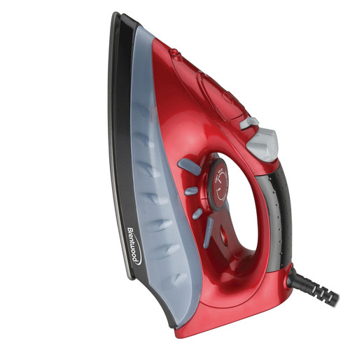 Brentwood Full Size Steam / Spray / Dry Iron in Red D970-MPI-61