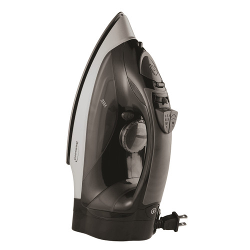 Brentwood Steam Iron With Retractable Cord - Black D970-MPI-59BK