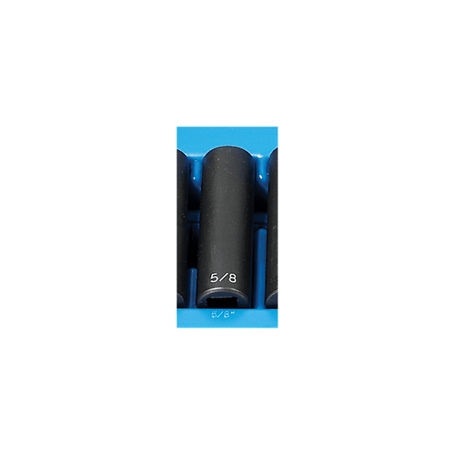 Grey Pneumatic 1/2" Drive x 5/8" Deep - 12 Point Socket T398-GRE2120D