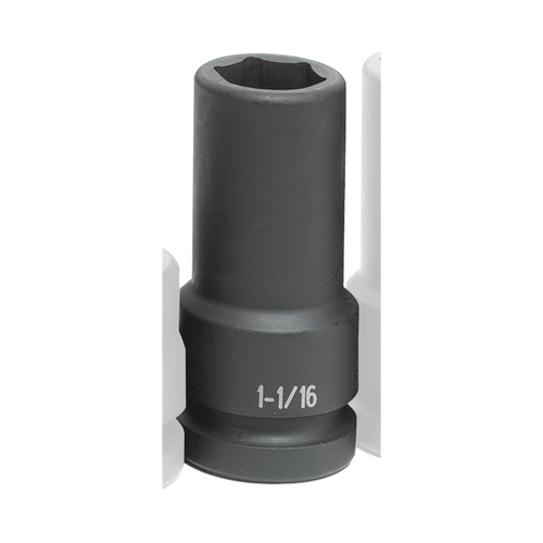 Grey Pneumatic 1" Drive x 1-1/16" Extra-Deep Thin-Wall Socket T398-GRE4034DT