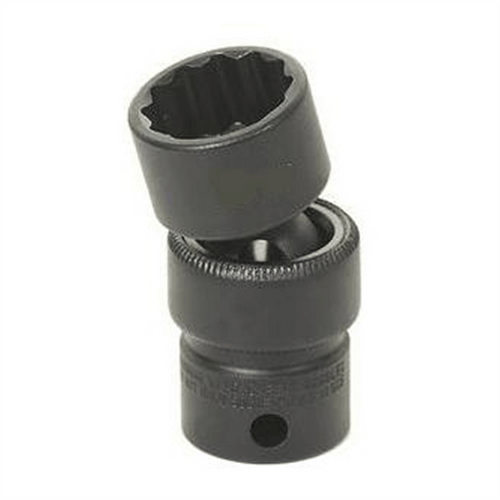 Grey Pneumatic 3/8" Drive x 3/8" Standard Universal- 12 Point Socket - Black T398-GRE1112U