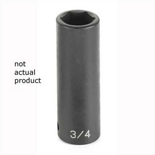 Grey Pneumatic 1/2" Drive x 1-3/4" Deep Socket T398-GRE2056D
