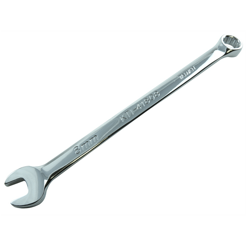 K Tool International Wrench 8mm Combination 12 Point 15 Degree Hi Polish T398-KTI41808