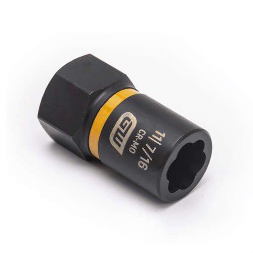 GearWrench 3/8 Inch Drive Bolt Biter Impact Extraction Socket 11mm [7/16 Inch] T398-KDT84761