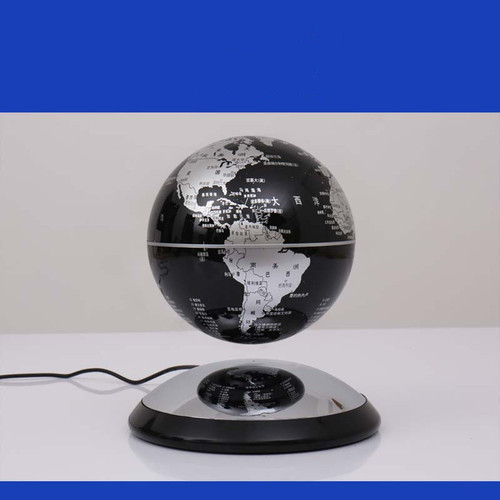 Magnetic Levitation Globe Rotation 6 Inch Mirror Base Office Ornaments Patent Manufacturers Q119-CJJZGJSD02050
