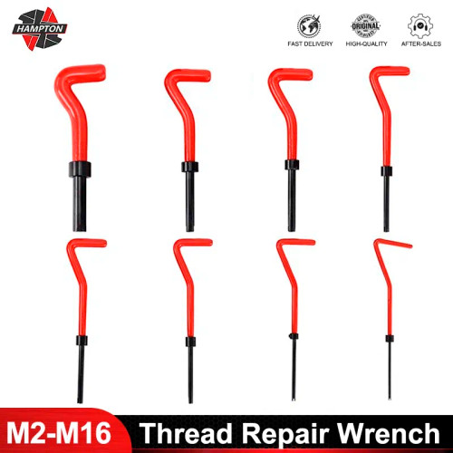 Thread Diameter: M2.6, Ships From: CN - HAMPTON M2-M16 Screw Thread Inserts For Restoring Damaged T F640-12000031535849734