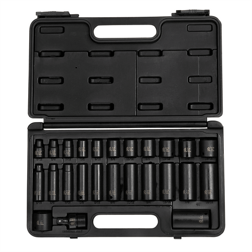 Sunex socket set, 3/8" drive sae impact set 25 pcs T398-SUN3325