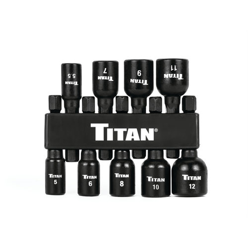 Titan 9 pc. Metric Magnetic Nut Setter T398-TIT16297