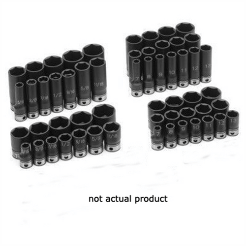 Grey Pneumatic 3/8" Drive x 18mm Deep Duo-Socket - 12 Point T398-GRE81118MD