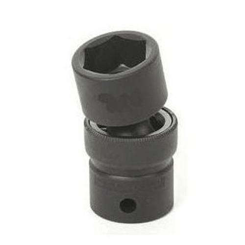 Grey Pneumatic 1/2" Drive x 24mm Standard Universal- 12 Point Socket - Black T398-GRE2124UM
